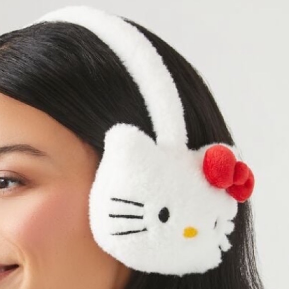 Hello Kitty Accessories Hello Kitty Plush Earmuffs Poshmark